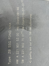 Load image into Gallery viewer, Computer MERCEDES S-CLASS 2012 - NW236169