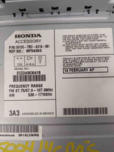 Load image into Gallery viewer, RADIO Honda Civic 2013 13 2014 14 2015 15 - NW231997