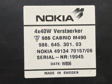 Load image into Gallery viewer, AMPLIFIER Boxster Boxster S 1997 97 1998 98 1999 99 2000 00 - NW264188