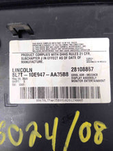 Load image into Gallery viewer, Info-Gps Screen Lincoln Navigator 2008 - NW104569