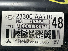 Load image into Gallery viewer, STARTER MOTOR Subaru Forester Impreza XV Crosstek 12 13 14 Auto - NW170972