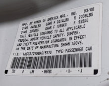 Load image into Gallery viewer, AUTOMATIC TRANSMISSION Honda Accord 2008 08 2009 09 - NW287647