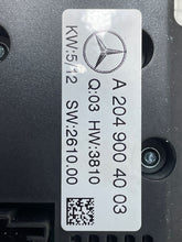 Load image into Gallery viewer, FRONT TEMPERATURE CONTROLS C250 C300 C350 C63 CLS550 CLS63 12-13 - NW303839