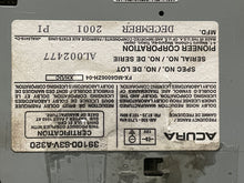 Load image into Gallery viewer, RADIO ACURA MDX 2001 01 2002 02 2003 03 2004 04 - NW231272