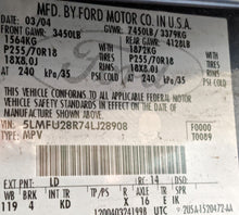 Load image into Gallery viewer, TRANSMISSION Lincoln Navigator 2003 03 2004 04 4X4 - NW309420