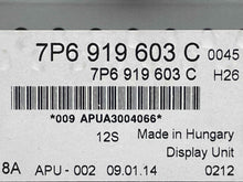 Load image into Gallery viewer, Info-Gps Screen Volkswagen Touareg 2014 - NW499165