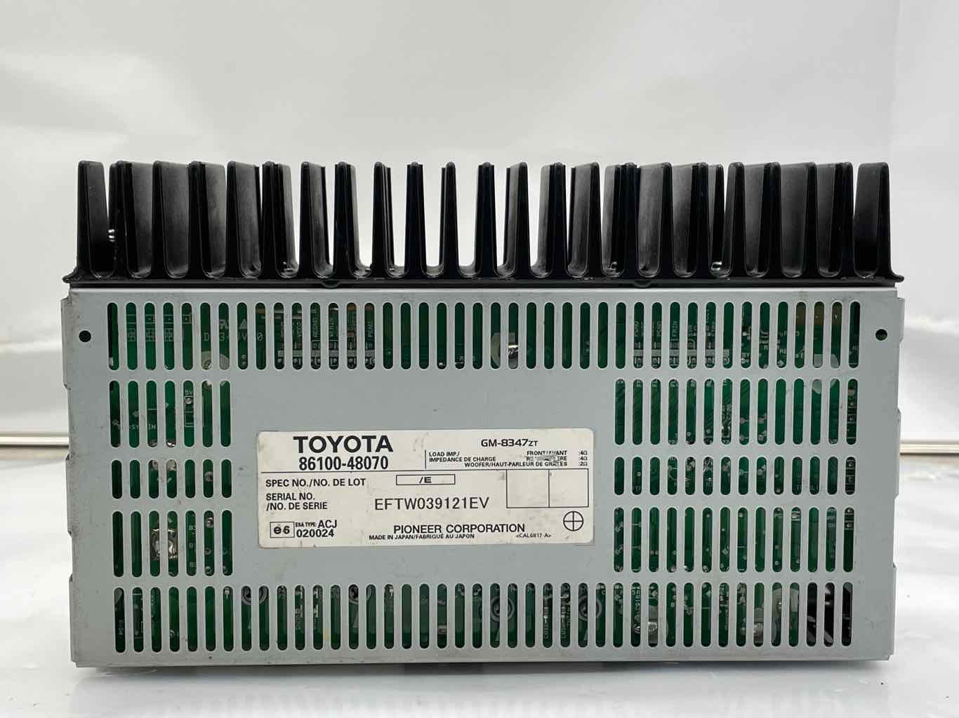 Amplifier Lexus RX400H RX330 2005 05 2006 06 - NW138213 – Tom's