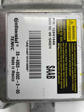 Load image into Gallery viewer, AIR BAG CONTROL MODULE COMPUTER Saab 9-3 2010 10 2011 11 - NW37327