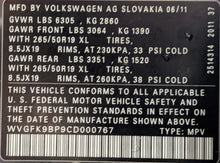 Load image into Gallery viewer, Engine Motor Volkswagen Touareg 2012 - NW329763