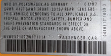 Load image into Gallery viewer, AUTOMATIC TRANSMISSION Golf Golf GTI Jetta 06 07 - NW330494