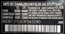 Load image into Gallery viewer, Carrier Assembly MERCEDES CLK 2003 - NW337015