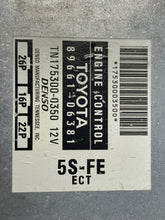 Load image into Gallery viewer, ECU ECM COMPUTER TOYOTA CAMRY 1997 4 CYL CALI AUTO - NW337052