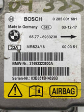 Load image into Gallery viewer, AIR BAG COMPUTER 323i 325i 328i 330 00 01 02 03 - 06 - NW28886
