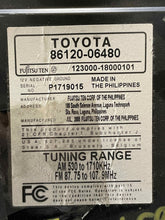 Load image into Gallery viewer, CD PLAYER RADIO Toyota Camry 2010 10 2011 11 - NW137642