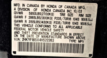 Load image into Gallery viewer, HEADLIGHT LAMP ASSEMBLY Honda Pilot 2003 03 2004 04 2005 05 Right - NW385446