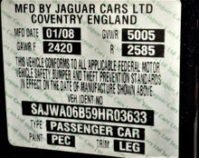 Load image into Gallery viewer, HEADLIGHT LAMP ASSEMBLY XF XFR 2009 09 2010 10 2011 11 Left - NW385451