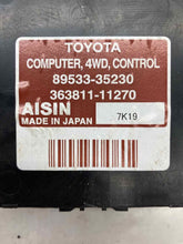 Load image into Gallery viewer, TRANSFER CASE CONTROL MODULE COMPUTER FJ Cruiser 2007-2014 - NW38212
