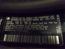 Load image into Gallery viewer, AUTOMATIC TRANSMISSION 325ci 325i 2003 03 2004 04 2005 05 AWD - NW183266