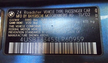 Load image into Gallery viewer, Transmission BMW Z4 2003 - NW183547