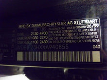 Load image into Gallery viewer, Transmission MERCEDES E-CLASS 1999 - NW184099