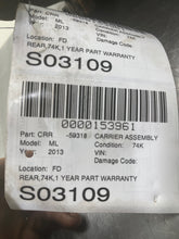 Load image into Gallery viewer, Carrier Assembly MERCEDES ML-CLASS 2013 - NW394425