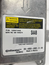 Load image into Gallery viewer, AIR BAG CONTROL MODULE COMPUTER Saab 9-3 2010 10 2011 11 - NW37328