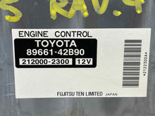 Load image into Gallery viewer, ECU ECM COMPUTER Toyota Rav 4 2005 05 4x4 Auto - NW395491