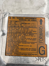 Load image into Gallery viewer, AIR BAG CONTROL MODULE COMPUTER Infiniti Q45 2002 02 - NW31649