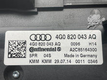 Load image into Gallery viewer, FRONT TEMPERATURE CONTROLS Audi A6 A7 S6 S7 12 13 14 15 16 17 - NW398731