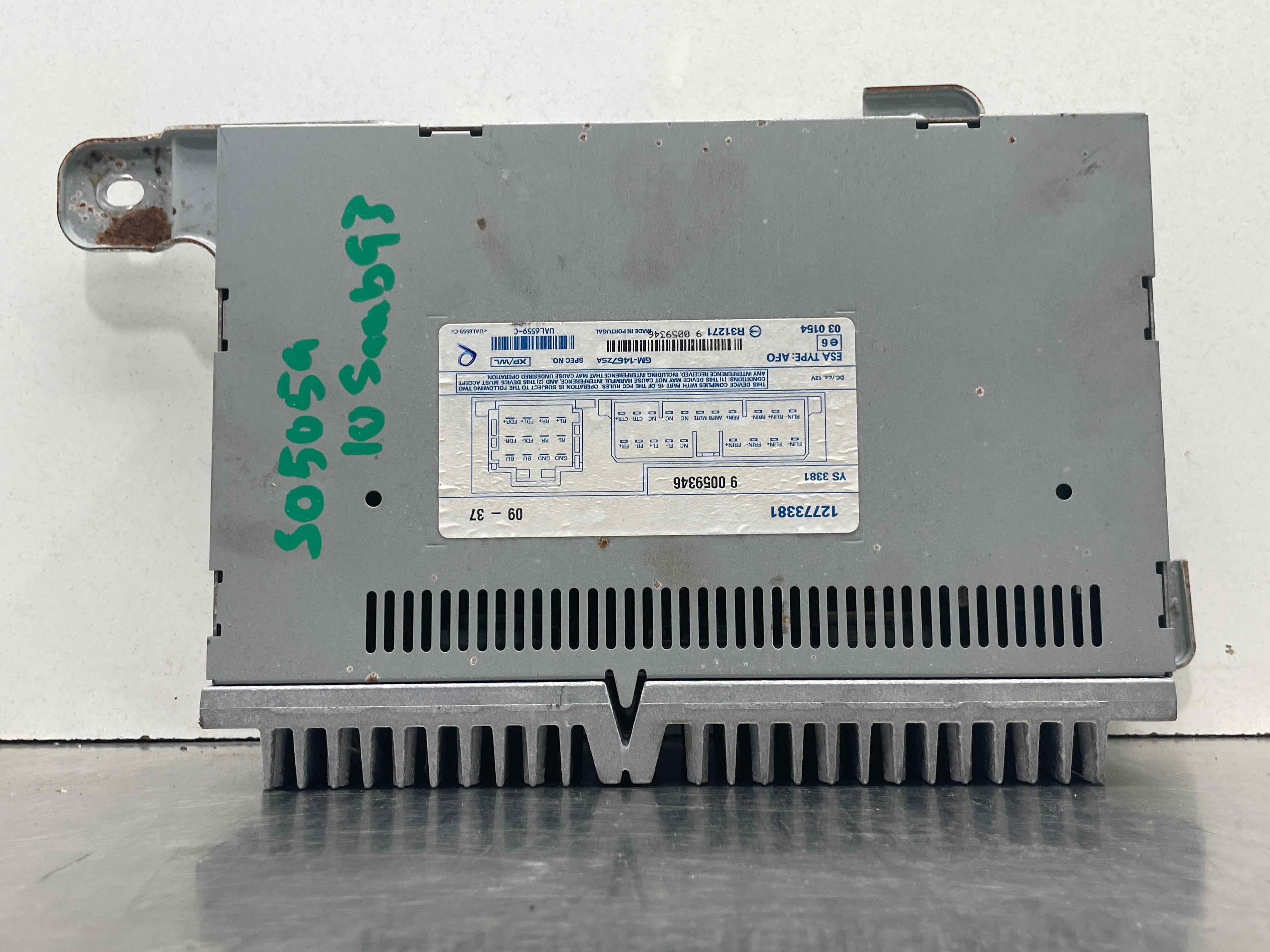 AMPLIFIER Saab 9-3 2008 08 2009 09 2010 10 2011 11 - NW418622