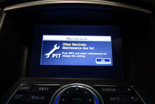 Load image into Gallery viewer, NAVIGATION SCREEN EX35 370Z G25 G37 EX35 GT-R 2010 10 11 12 13 14 - NW105106