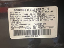 Load image into Gallery viewer, TRANSMISSION Infiniti EX35 2008 08 4X4 - NW433939