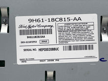 Load image into Gallery viewer, RADIO Lincoln MKZ 2009 09 - NW433825