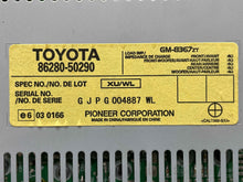 Load image into Gallery viewer, Radio LEXUS LS460 2008 - NW437670