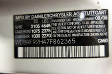 Load image into Gallery viewer, TRANSMISSION C230 C280 C350 C55 E280 E300 E320 E350 E550 E63 06-09 AWD - NW184064