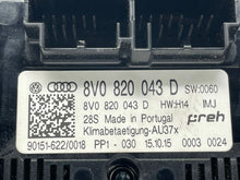 Load image into Gallery viewer, TEMPERATURE CONTROLS Audi A3 2015 15 2016 16 2017 17 - NW446557