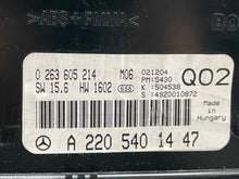 Load image into Gallery viewer, SPEEDOMETER CLUSTER CL500 S430 S350 00 01 02 03 - 06 - NW469340