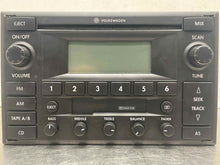 Load image into Gallery viewer, RADIO VW GOLF JETTA PASSAT 2001 01 02 03 04 05 AM FM CD - NW477964