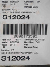 Load image into Gallery viewer, Transmission Jeep Renegade 2015 - NW478707