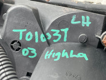 Load image into Gallery viewer, HEADLIGHT LAMP ASSEMBLY Highlander 2001 01 2002 02 2003 03 Left - NW487982