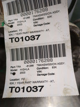 Load image into Gallery viewer, TRANSMISSION Toyota Highlander 2001 01 2002 02 2003 03 2WD - NW488339