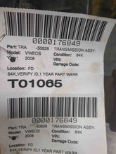 Load image into Gallery viewer, TRANSMISSION Volkswagen EOS 2007 07 2008 08 - NW491317