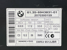 Load image into Gallery viewer, CAS Control Computer BMW 128i 335i X5 135i M1 Z4 2007 07 2008 08 09 10 11 12 - NW496269