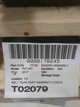 Load image into Gallery viewer, ENGINE MOTOR QX60 Pathfinder 17 18 19 20 3.5L VIN D - NW497792