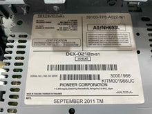Load image into Gallery viewer, Radio Honda Crosstour 2012 - NW498426