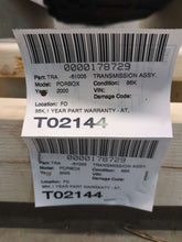 Load image into Gallery viewer, Transmission PORSCHE BOXSTER 2000 - NW500161