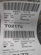 Load image into Gallery viewer, AUTOMATIC TRANSMISSION Honda CR-V 2007 07 2008 08 2009 09 - NW502940