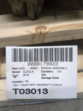 Load image into Gallery viewer, Engine Motor MERCEDES CLA-CLASS 2019 - NW504210