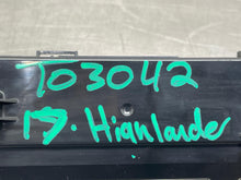 Load image into Gallery viewer, Temperature Controls HIGHLANDER 2017 - NW505158
