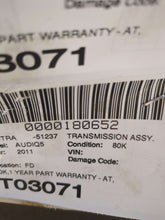 Load image into Gallery viewer, AUTOMATIC TRANSMISSION Audi Q5 09 10 11 12 - NW507389